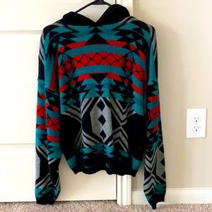 Multicolor sweater by HAPPYKNIT size S/M